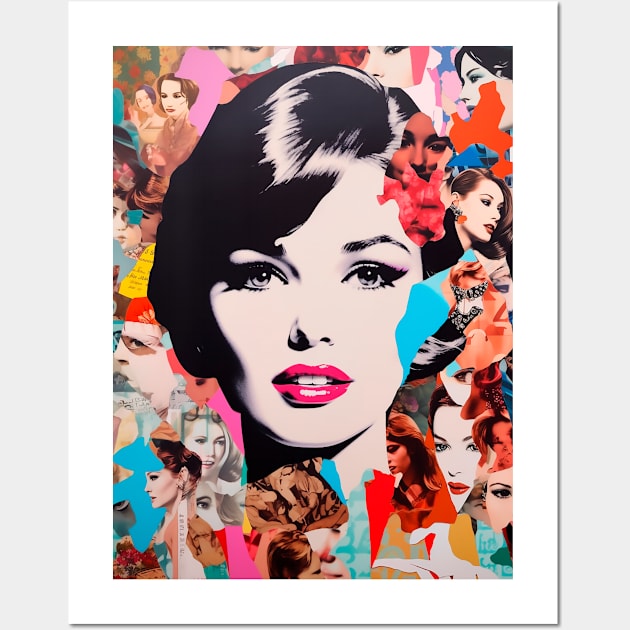 Woman pop style Wall Art by MrsDagger